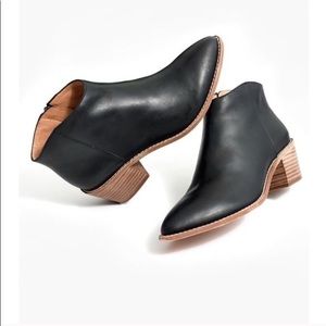 Madewell Justine Black Ankle Boot